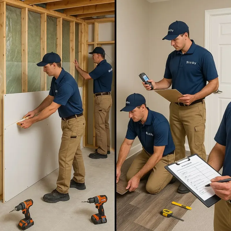 Repairs and Reconstruction process in Taney County, MO